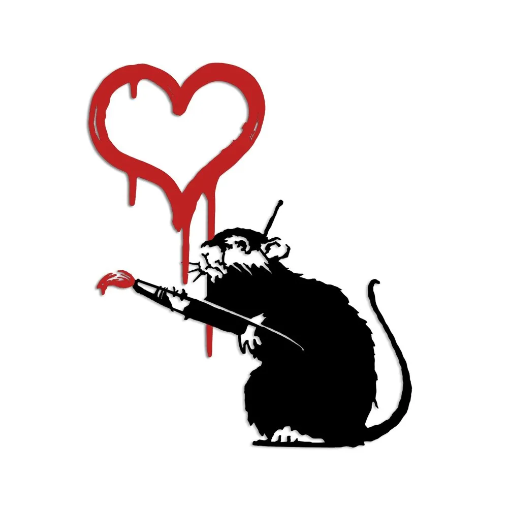 Zidna dekoracija Banksy Metal 08