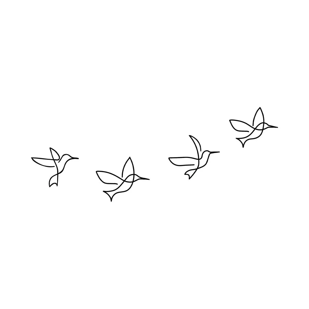 Zidna dekoracija Birds 304
