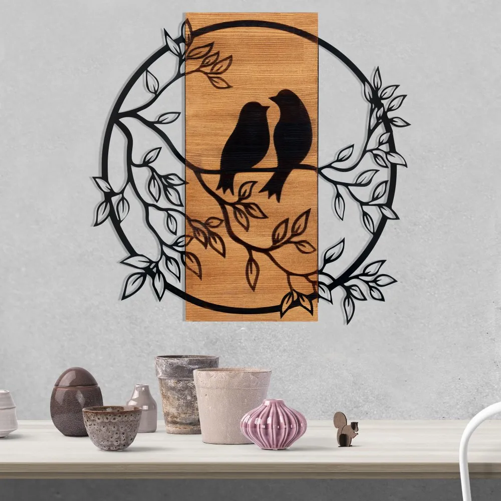 Zidna dekoracija Birds In Love 1