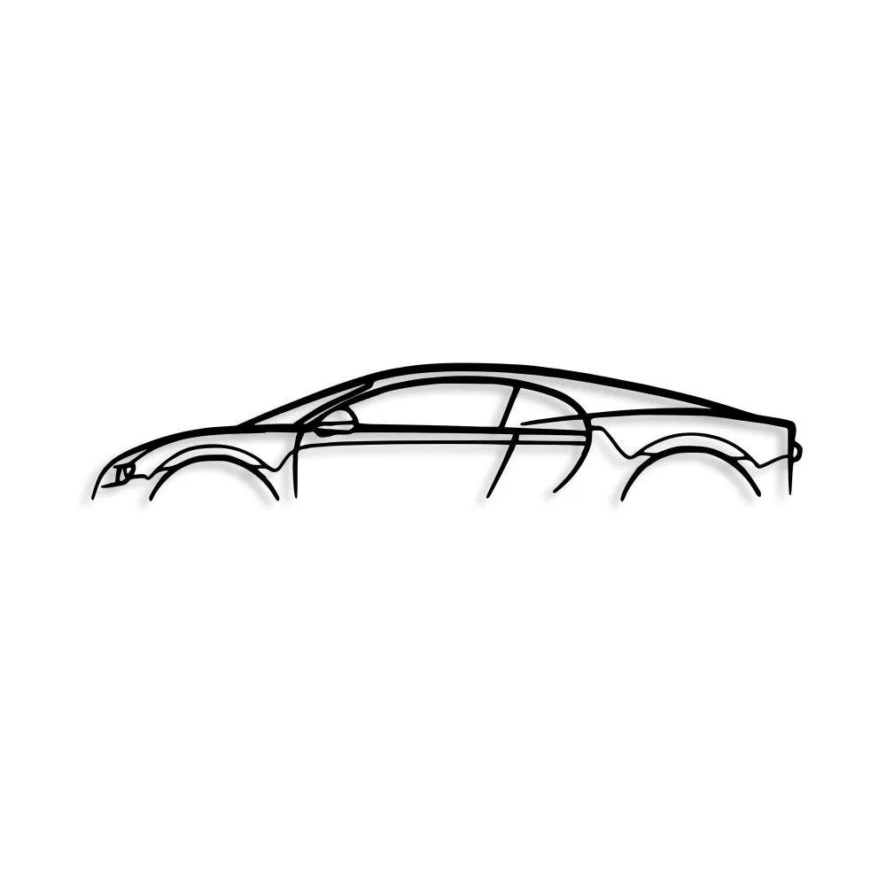 Zidna dekoracija Bugatti Veyron Silhouette
