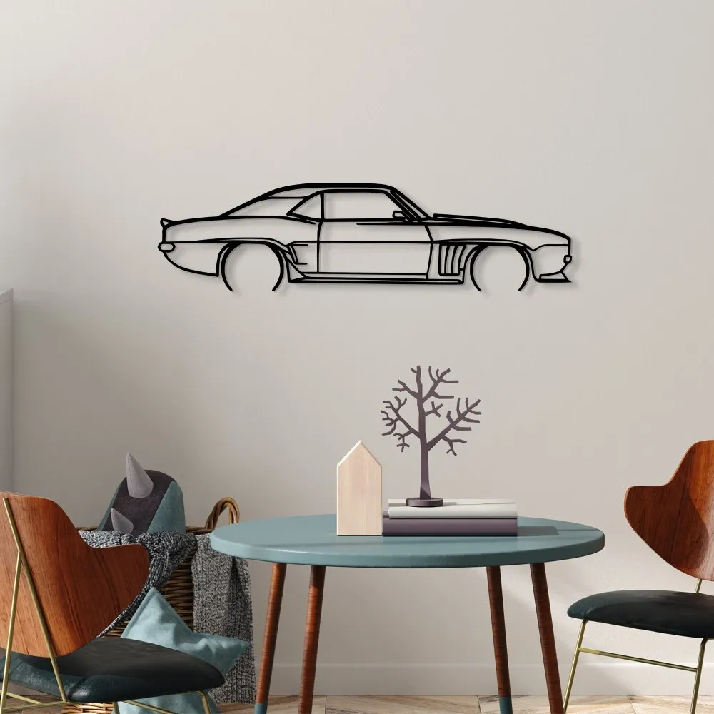 Zidna dekoracija Chevrolet Camaro Silhouette