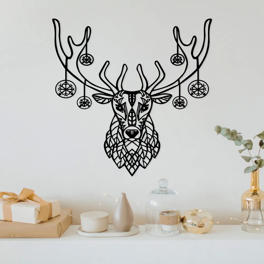 Zidna dekoracija Christmas Deer