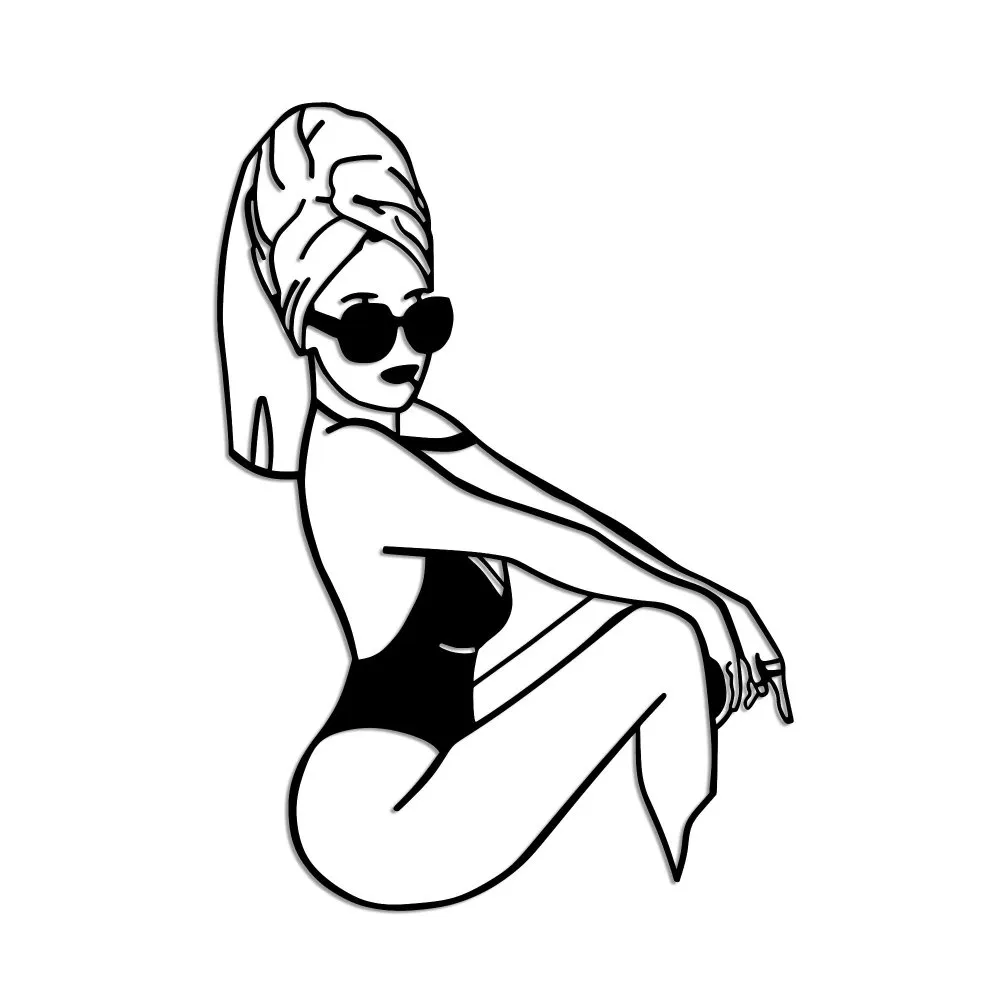 Zidna dekoracija Cool Woman