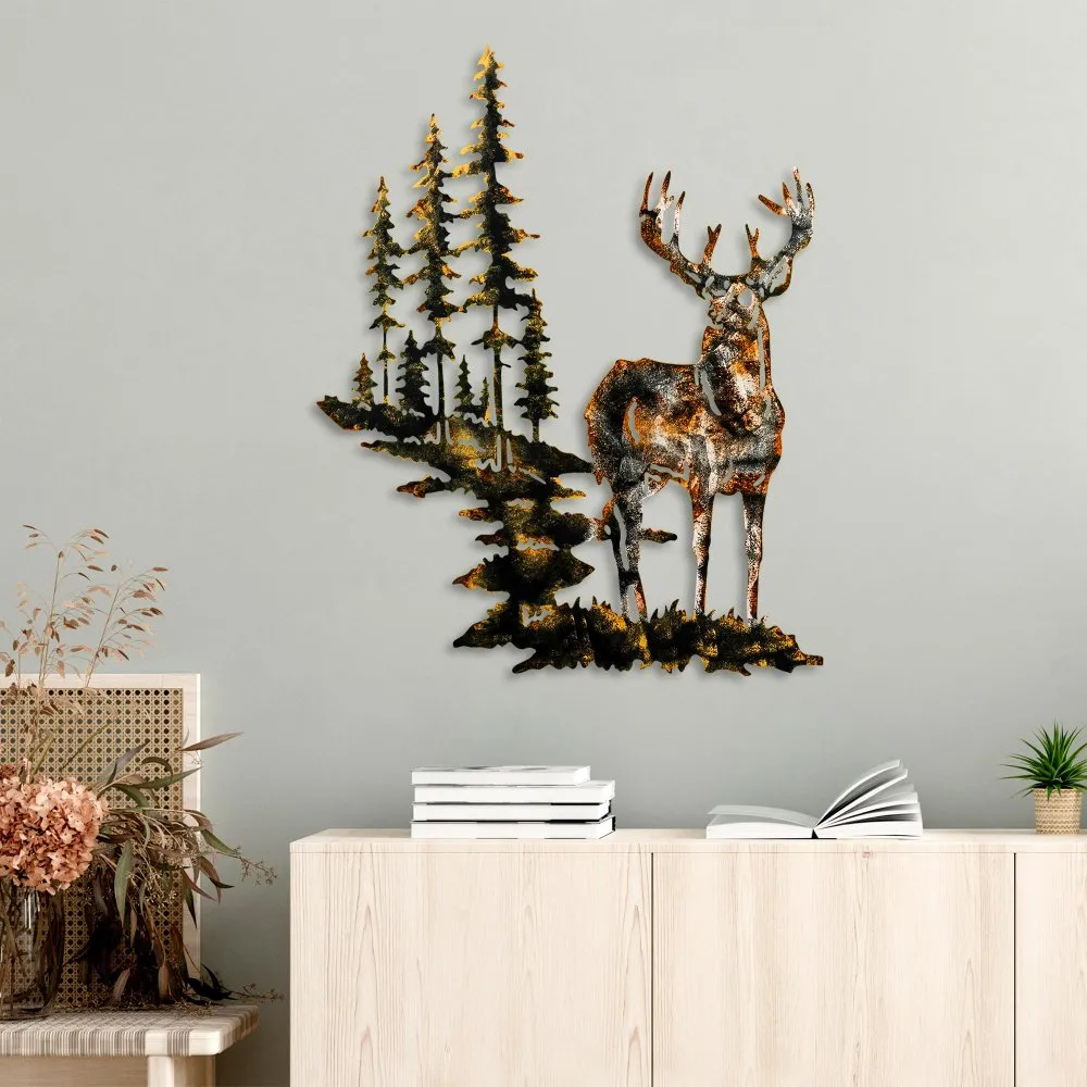 Zidna dekoracija Deer 3 930DYU1217