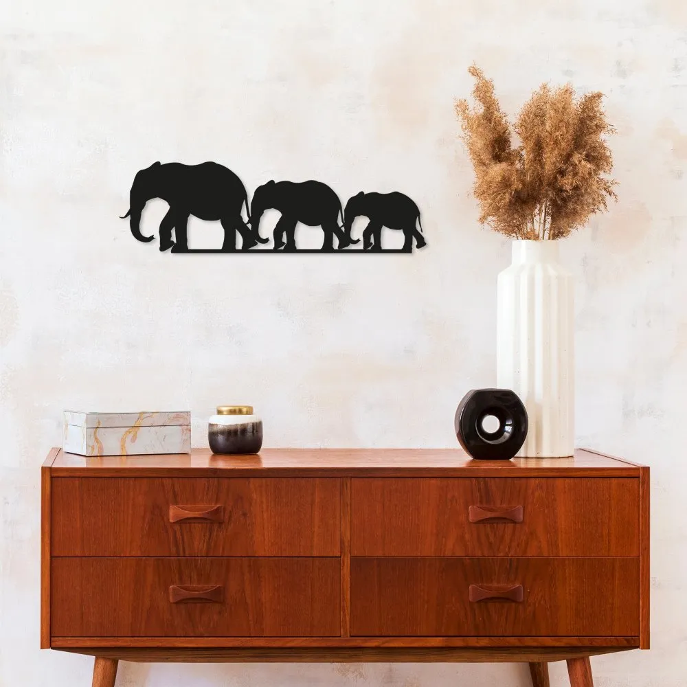 Zidna dekoracija Elephants