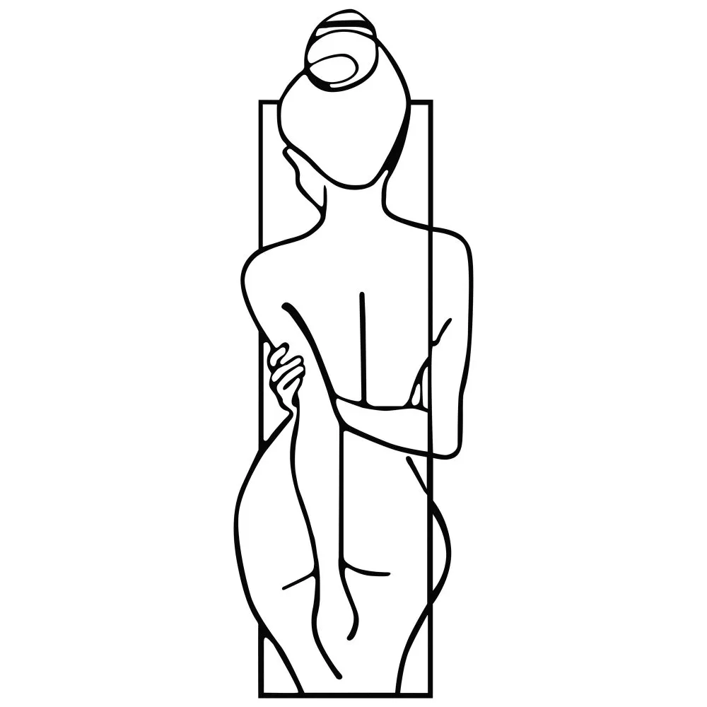 Zidna dekoracija Female Posture