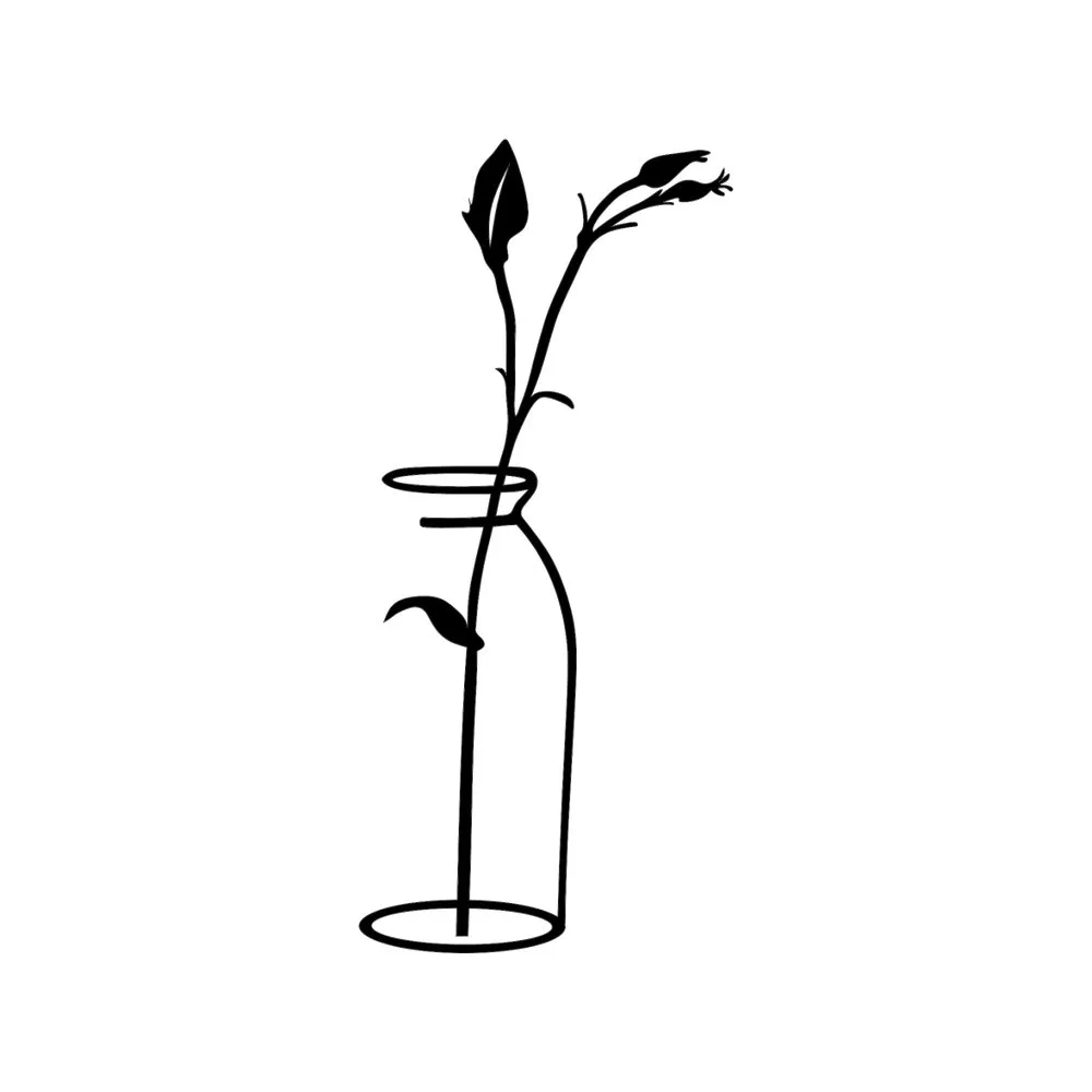 Zidna dekoracija Flower In The Vase