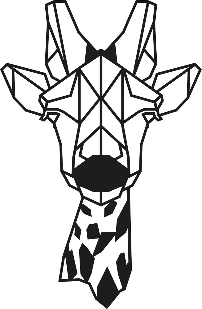 Zidna dekoracija Giraffe