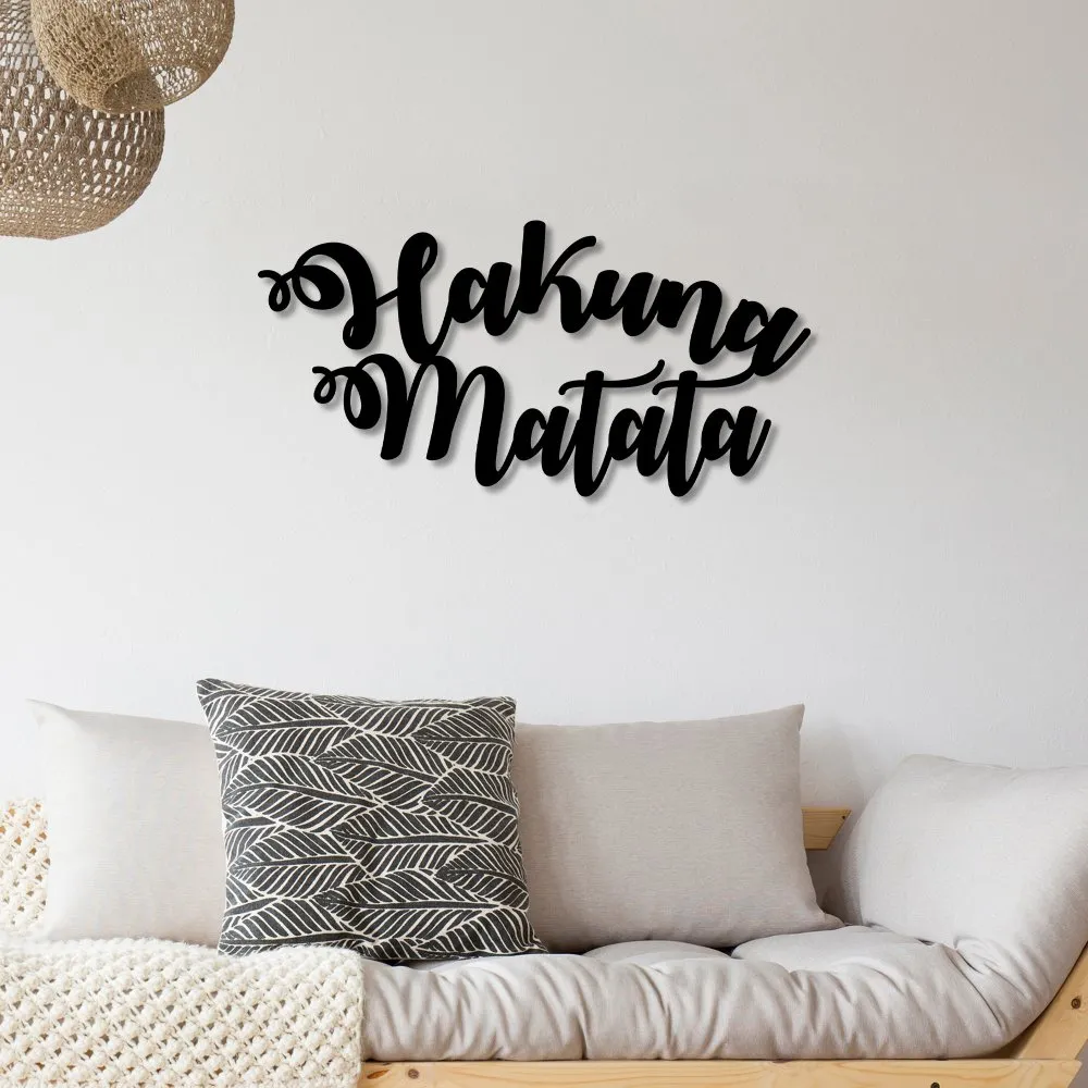 Zidna dekoracija Hakuna Matata 891TNL1589