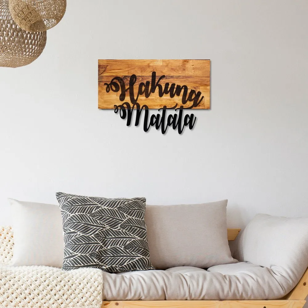 Zidna dekoracija Hakuna Matata