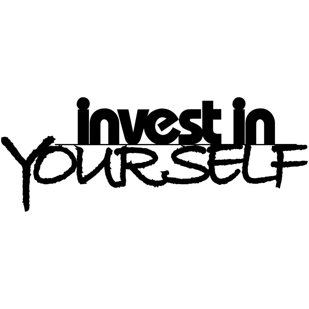Zidna dekoracija Invest In Yourself