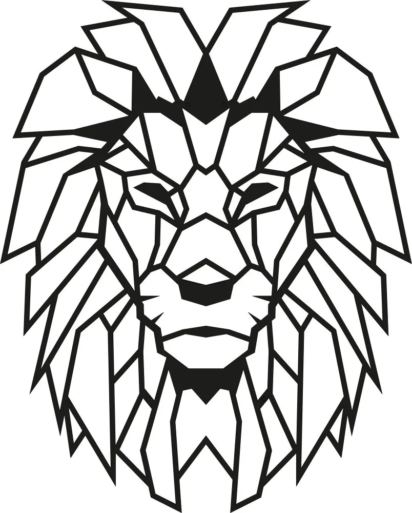 Zidna dekoracija Lion