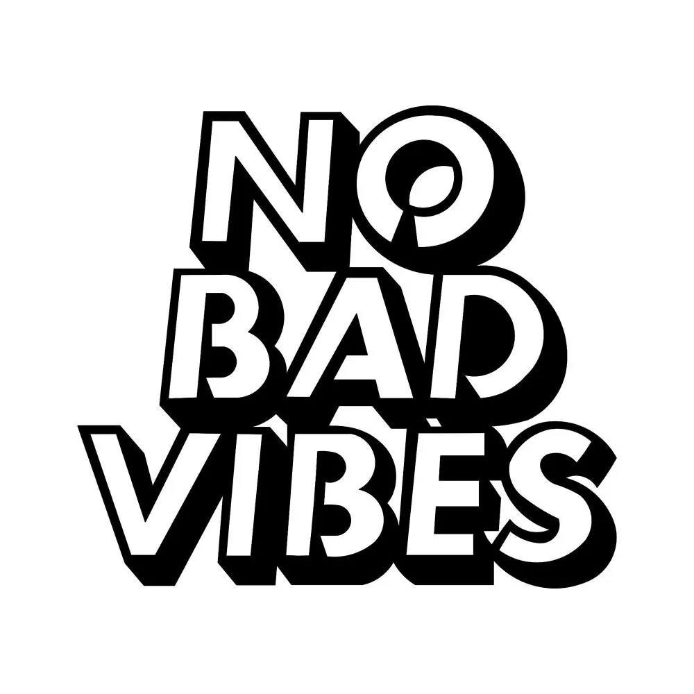 Zidna dekoracija No Bad Vibes