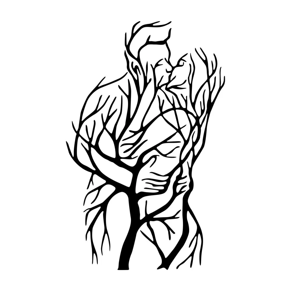 Zidna dekoracija Romance