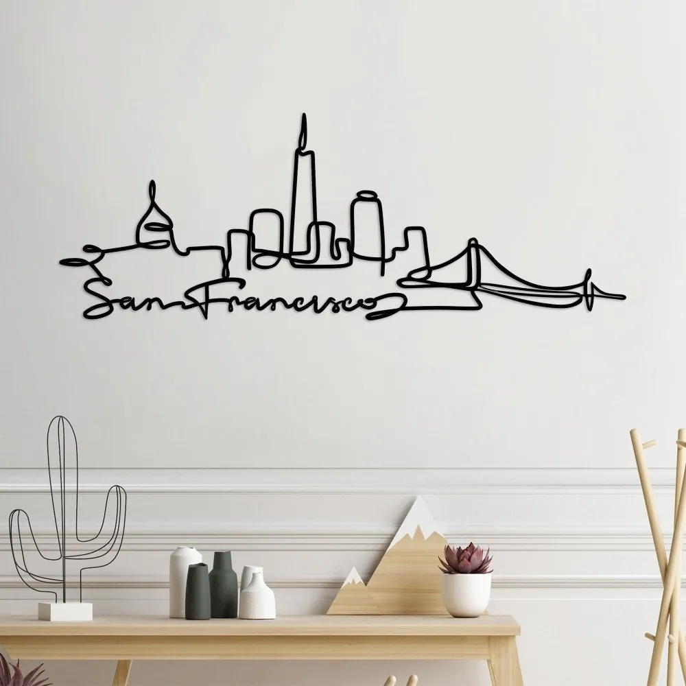 Zidna dekoracija San Francisco
