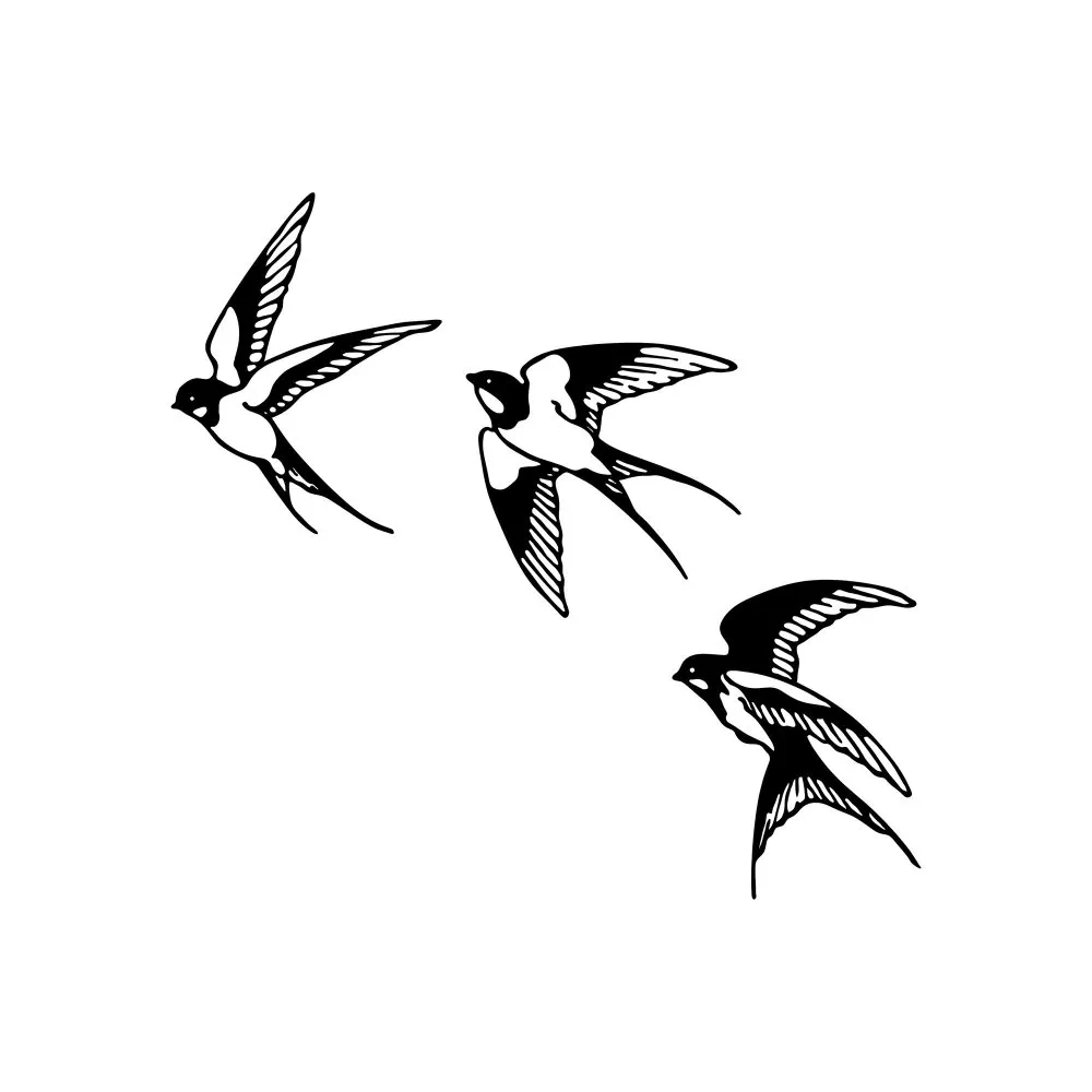 Zidna dekoracija Swallows 294
