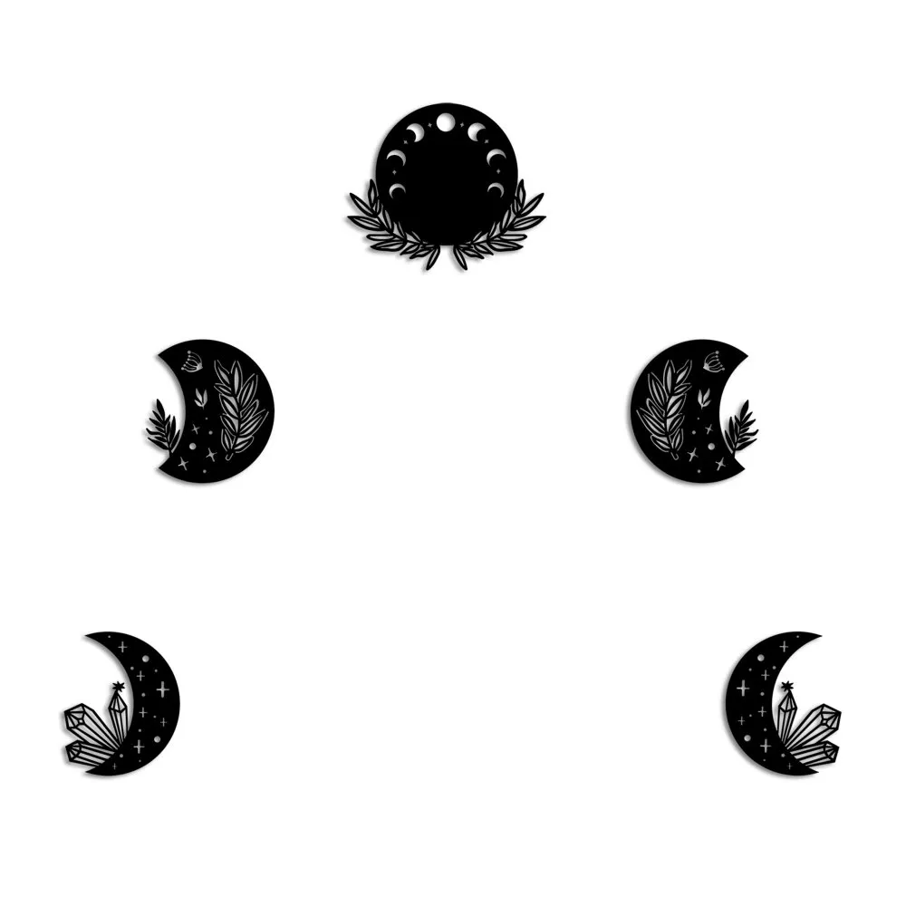 Zidna dekoracija The Phases Of The Moon