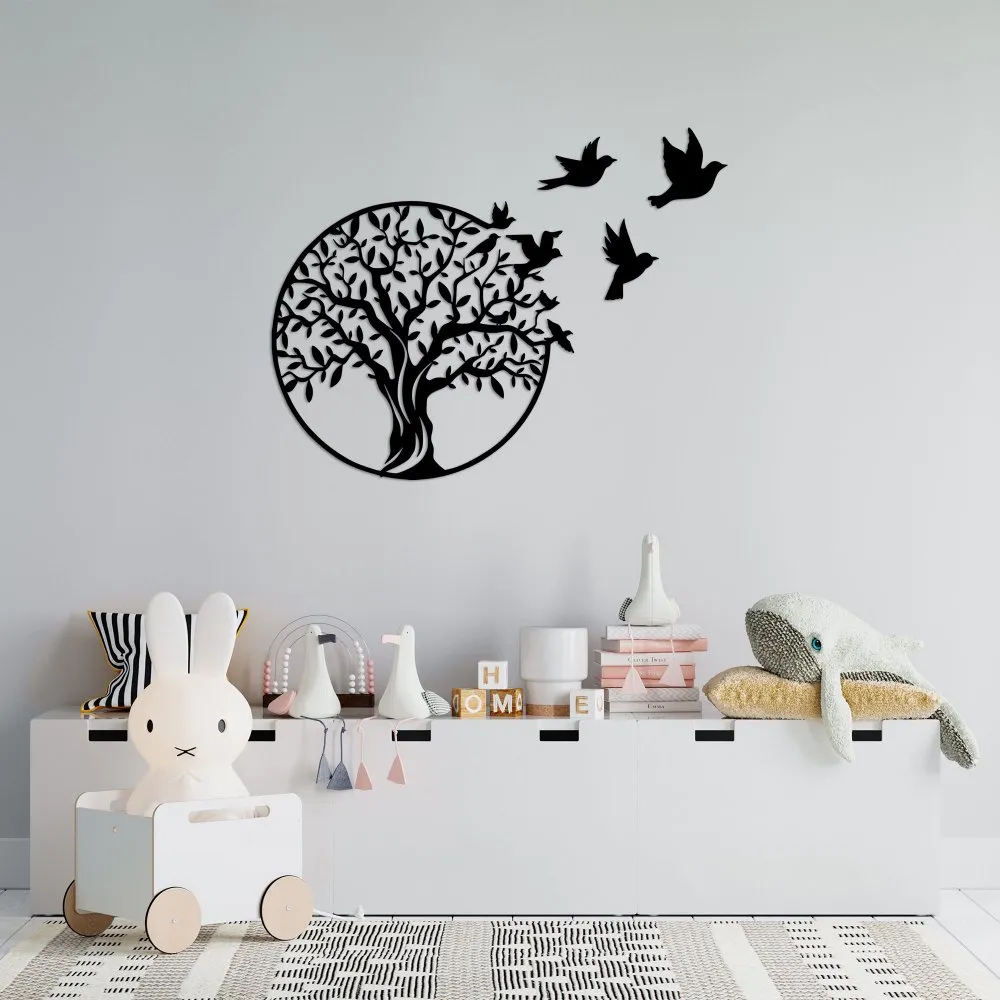 Zidna dekoracija Tree And Birds