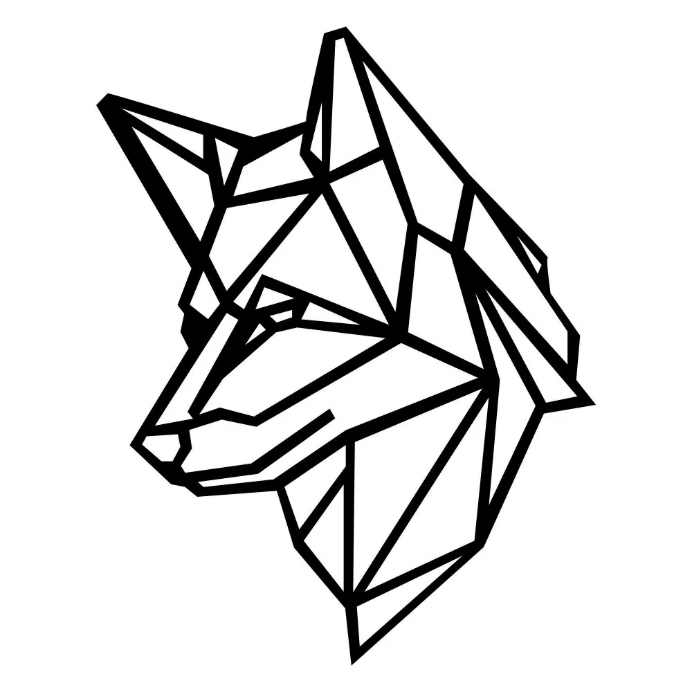 Zidna dekoracija Wolf 4