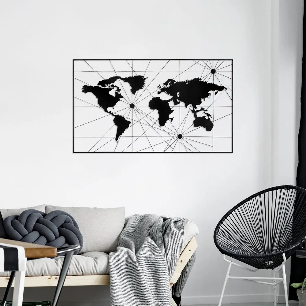 Zidna dekoracija World Map 16