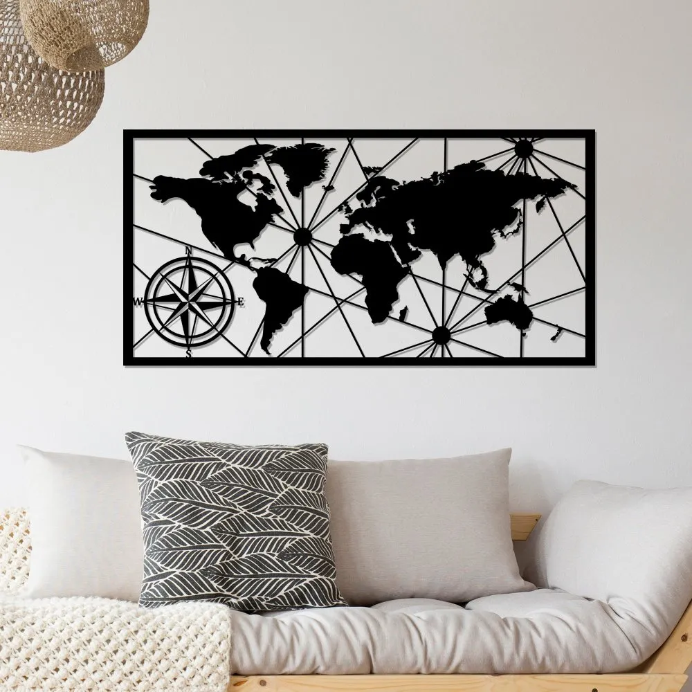 Zidna dekoracija World Map Large 2 891TNL1760