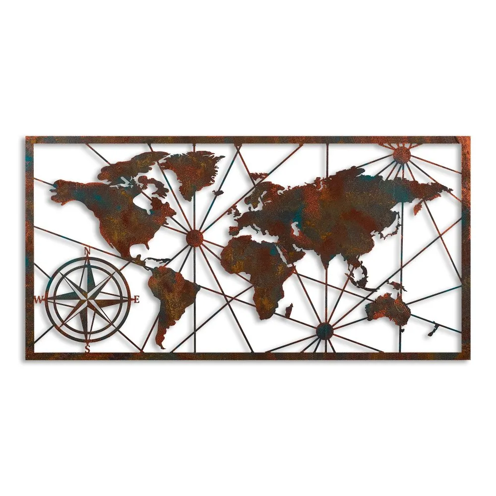 Zidna dekoracija World Map Large 2