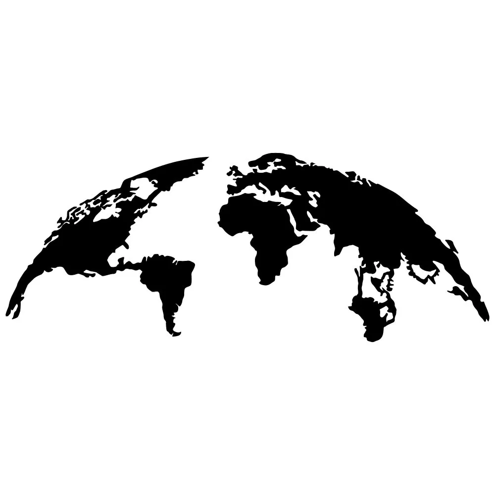 Zidna dekoracija World Map Large