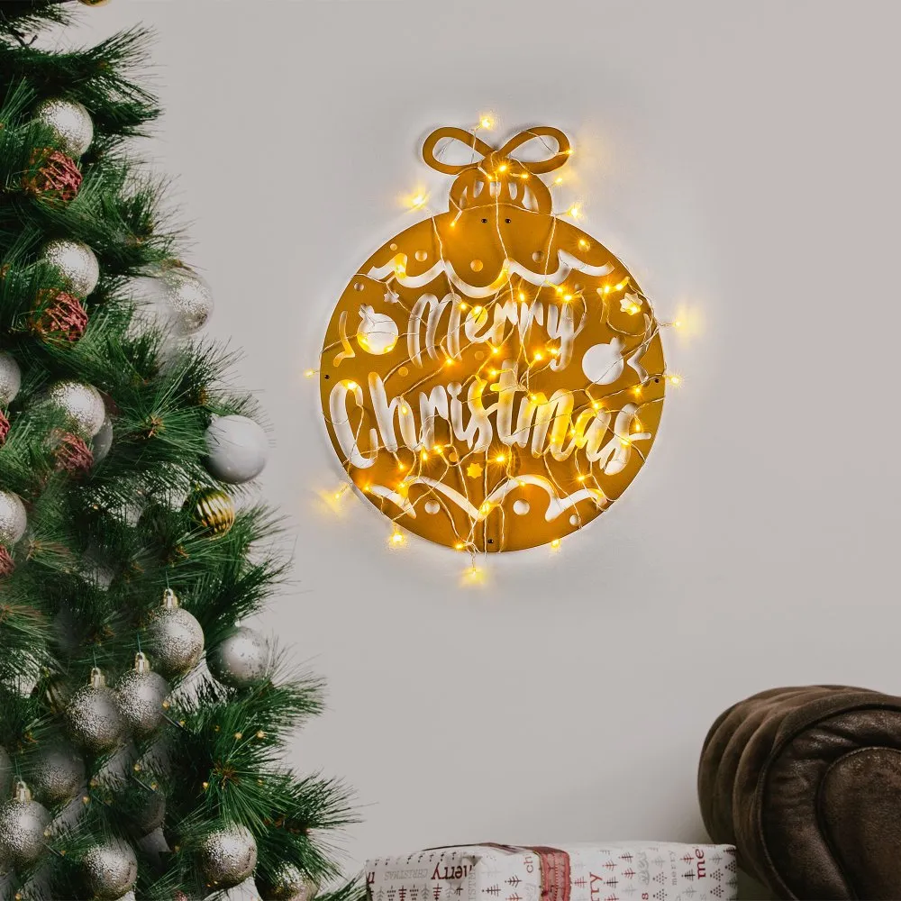 Zidna dekoracija XMASGOLD 007