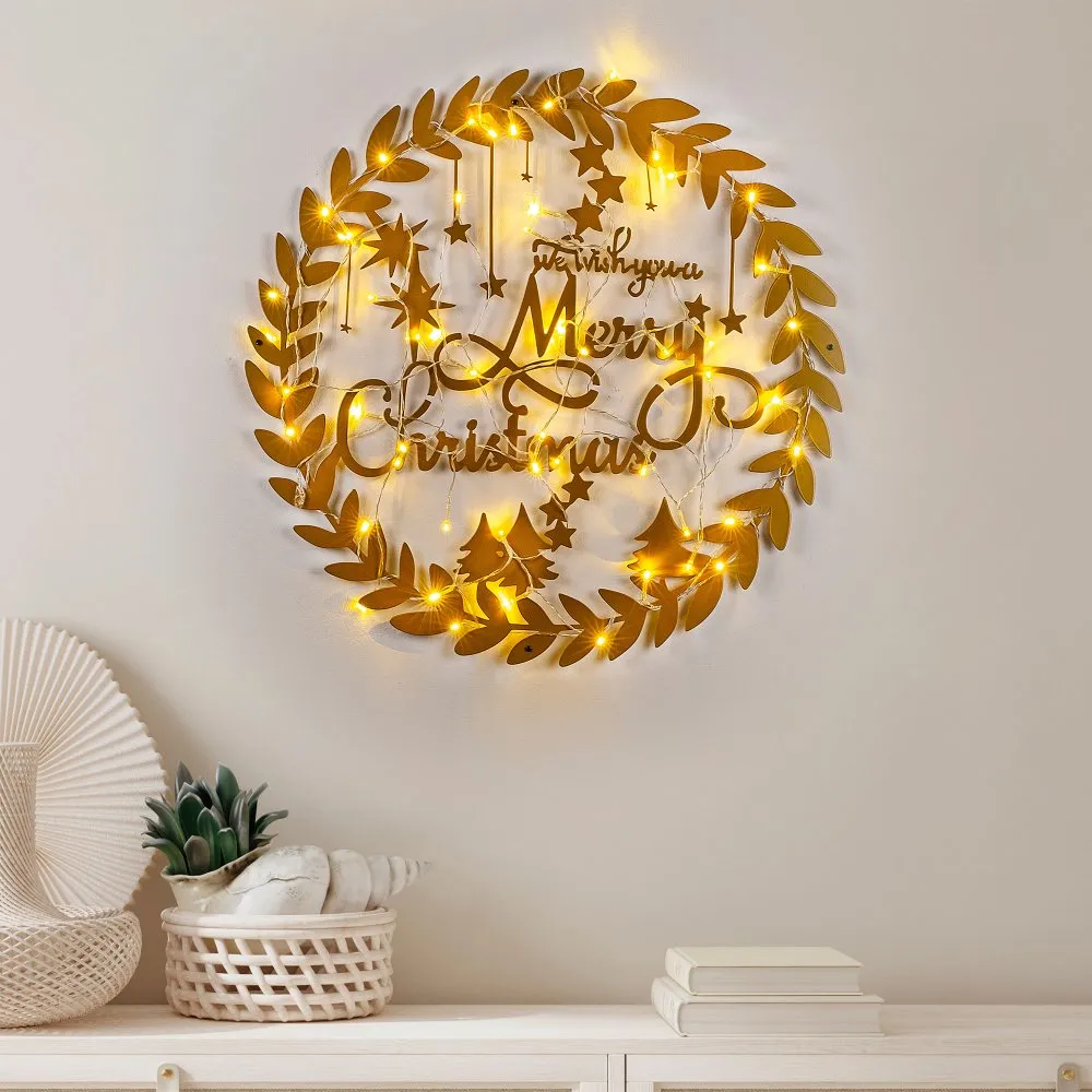 Zidna dekoracija XMASGOLD 010
