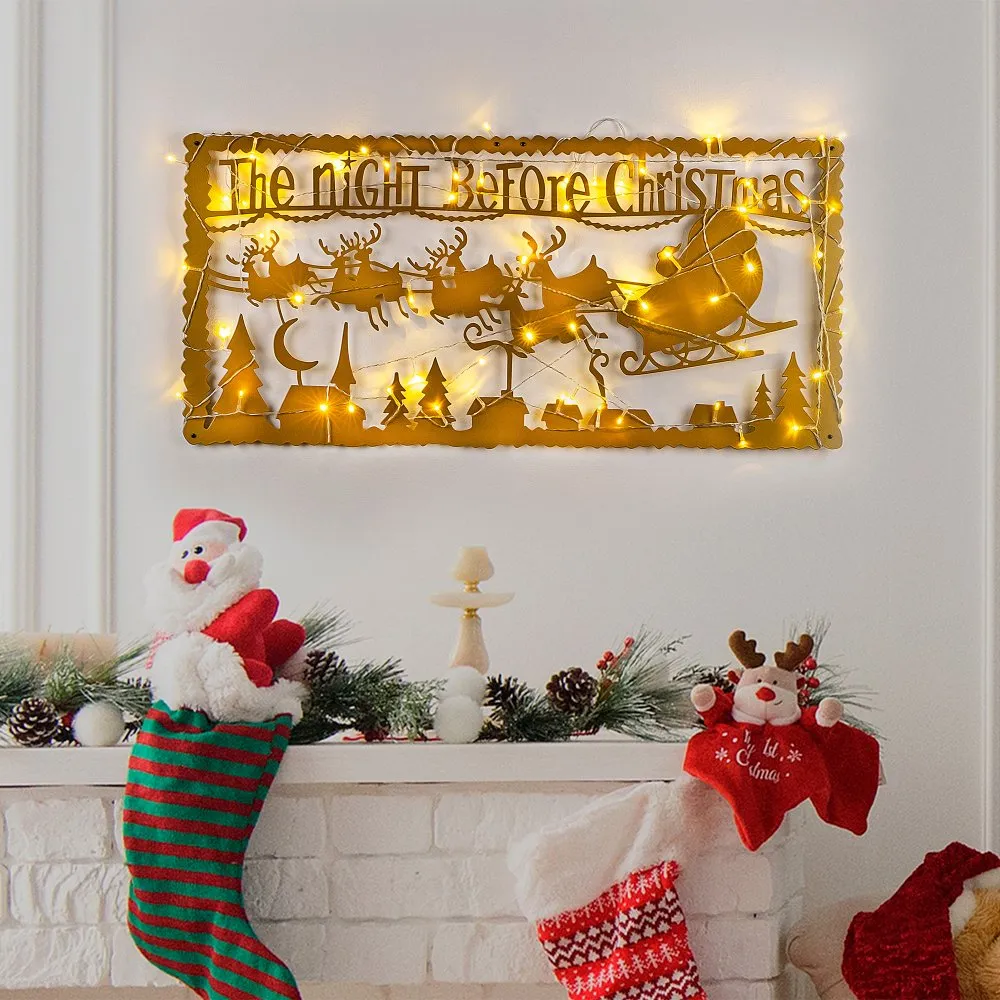 Zidna dekoracija XMASGOLD 012