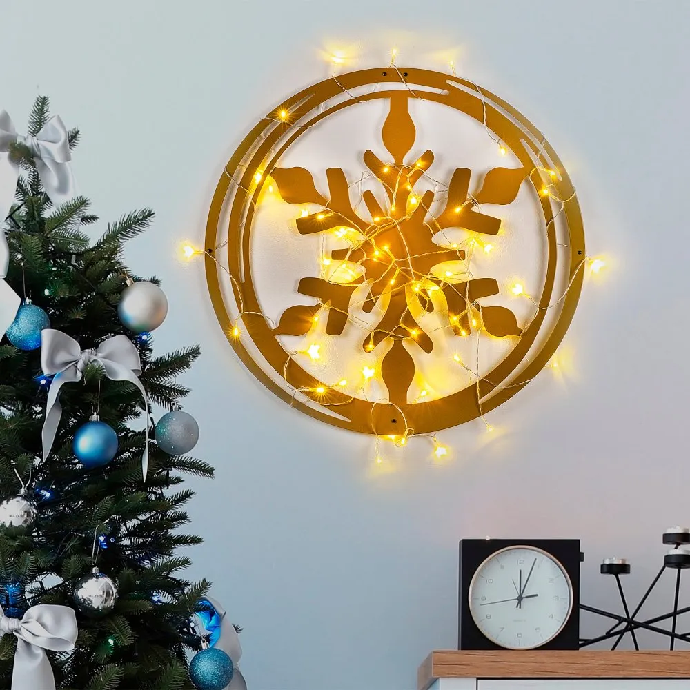 Zidna dekoracija XMASGOLD 020