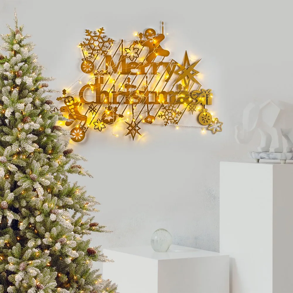 Zidna dekoracija XMASGOLD 023