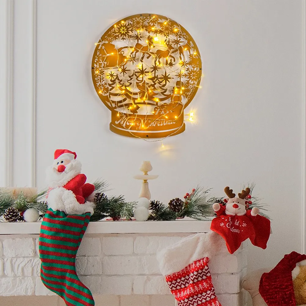 Zidna dekoracija XMASGOLD 025