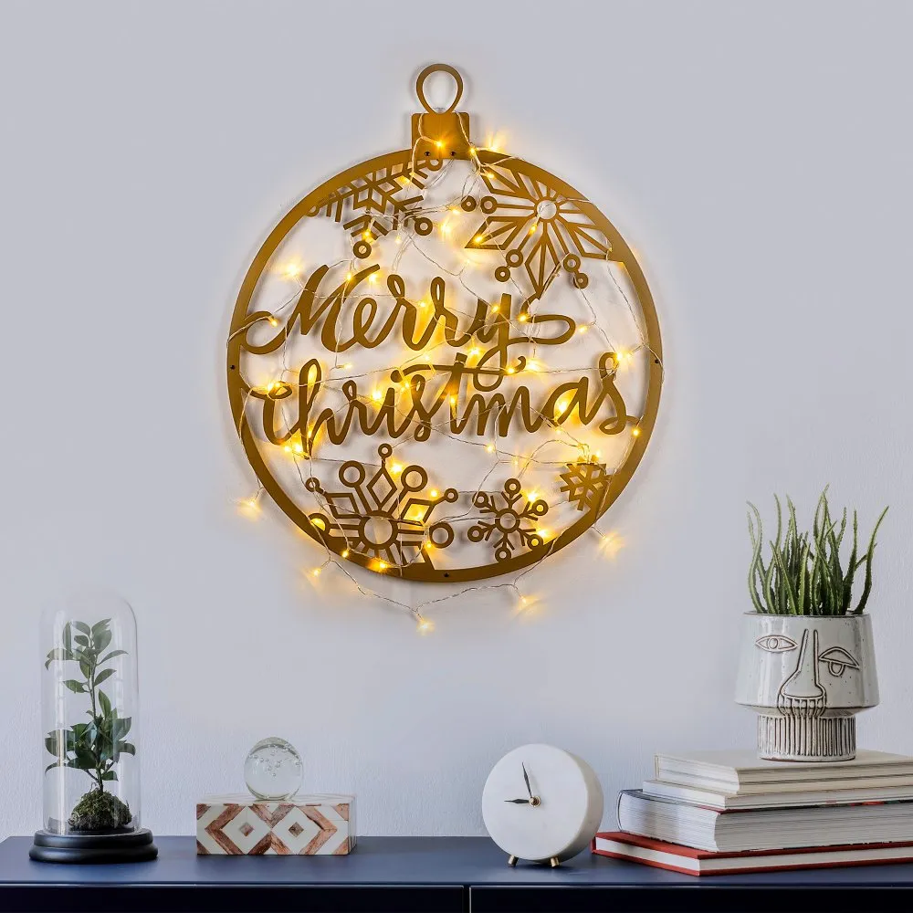 Zidna dekoracija XMASGOLD 030