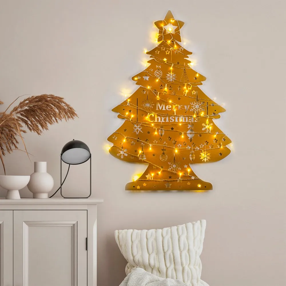 Zidna dekoracija XMASGOLD 031