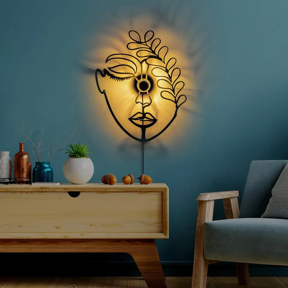Zidna lampa Flower Faced V2