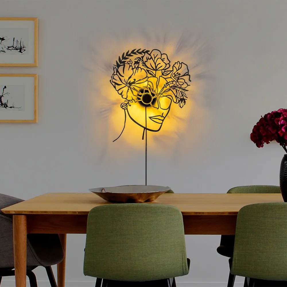 Zidna lampa Flower Woman