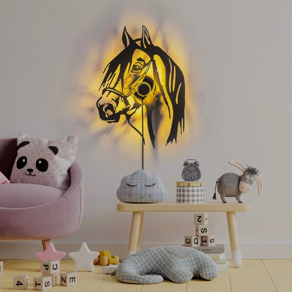 Zidna lampa Horse