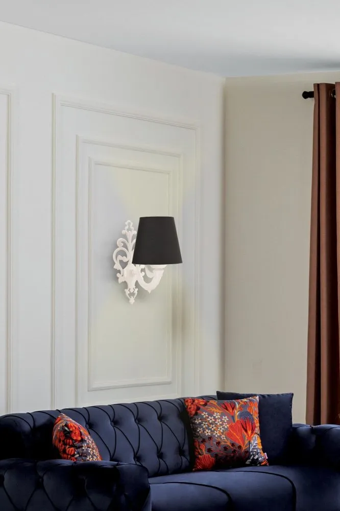 Zidna lampa Lily Coral Black White