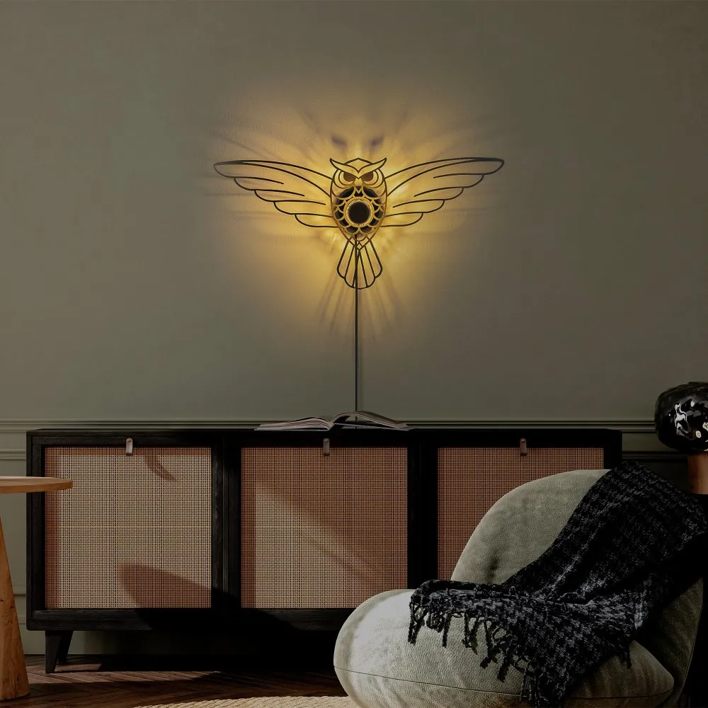 Zidna lampa Owl V2