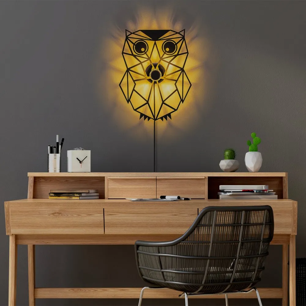 Zidna lampa Owl