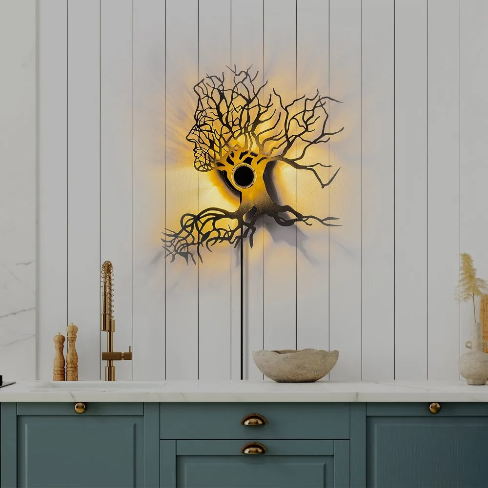 Zidna lampa Tree Man