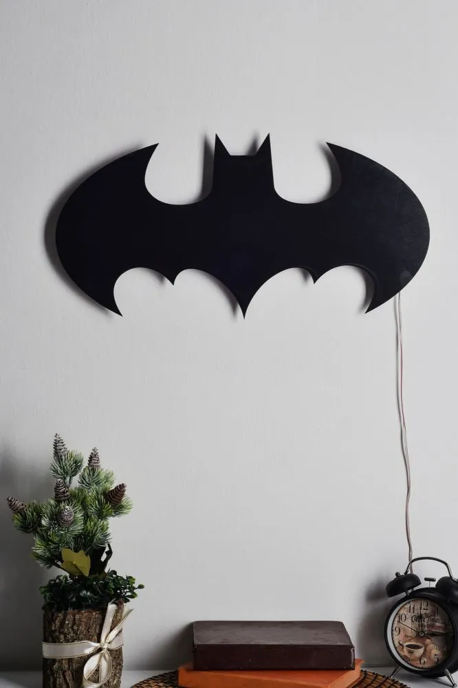Zidna LED dekoracija Batman Green