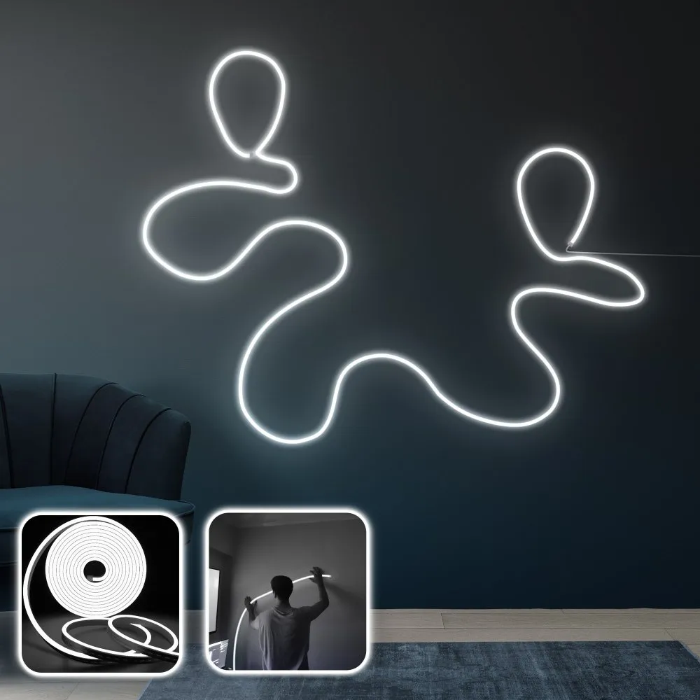Zidna LED dekoracija Journey XL White