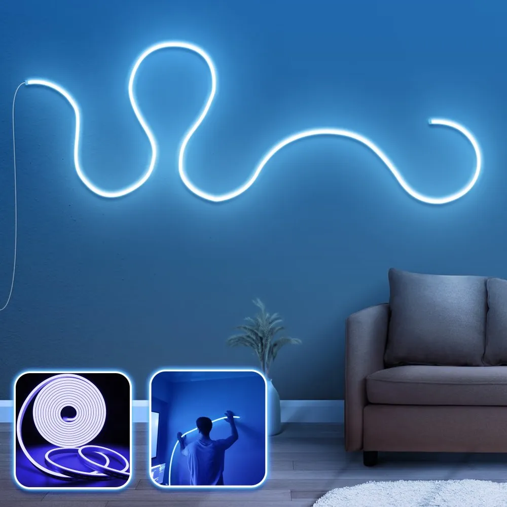 Zidna LED dekoracija Modern Wall Large Blue