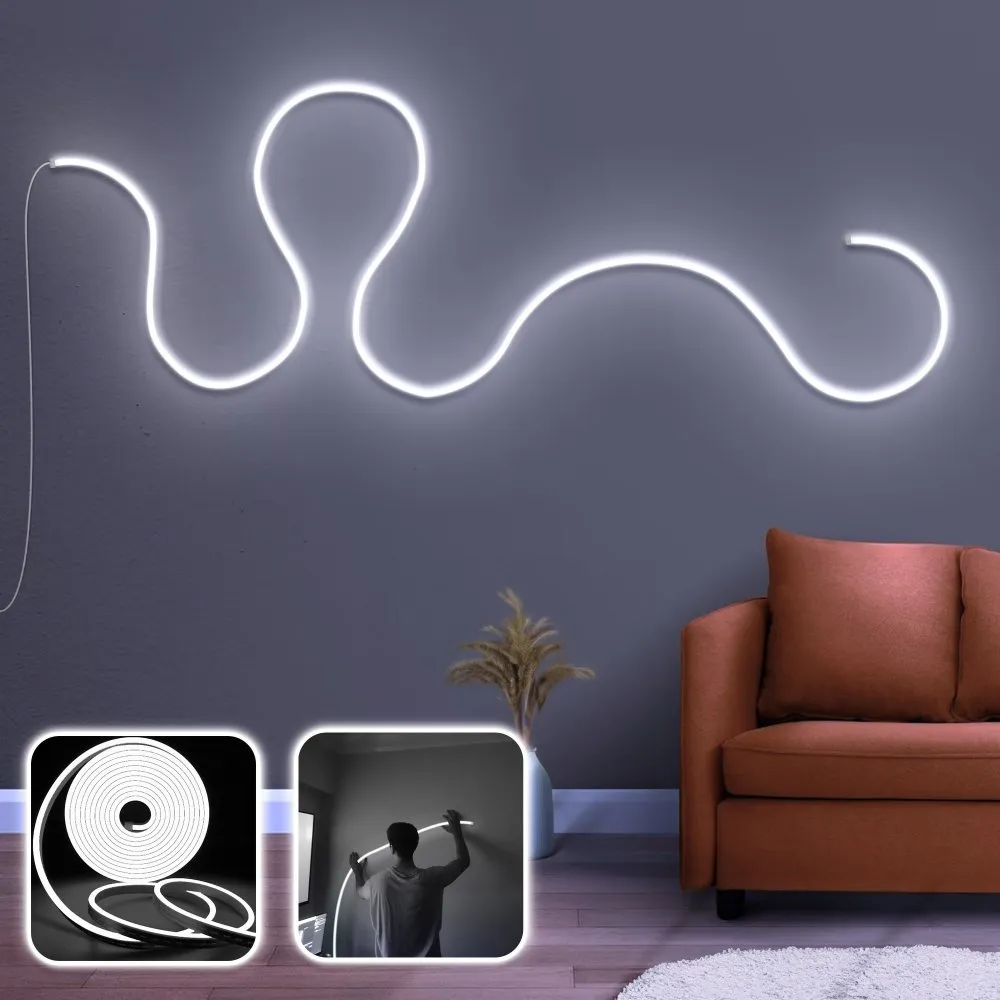 Zidna LED dekoracija Modern Wall Large White