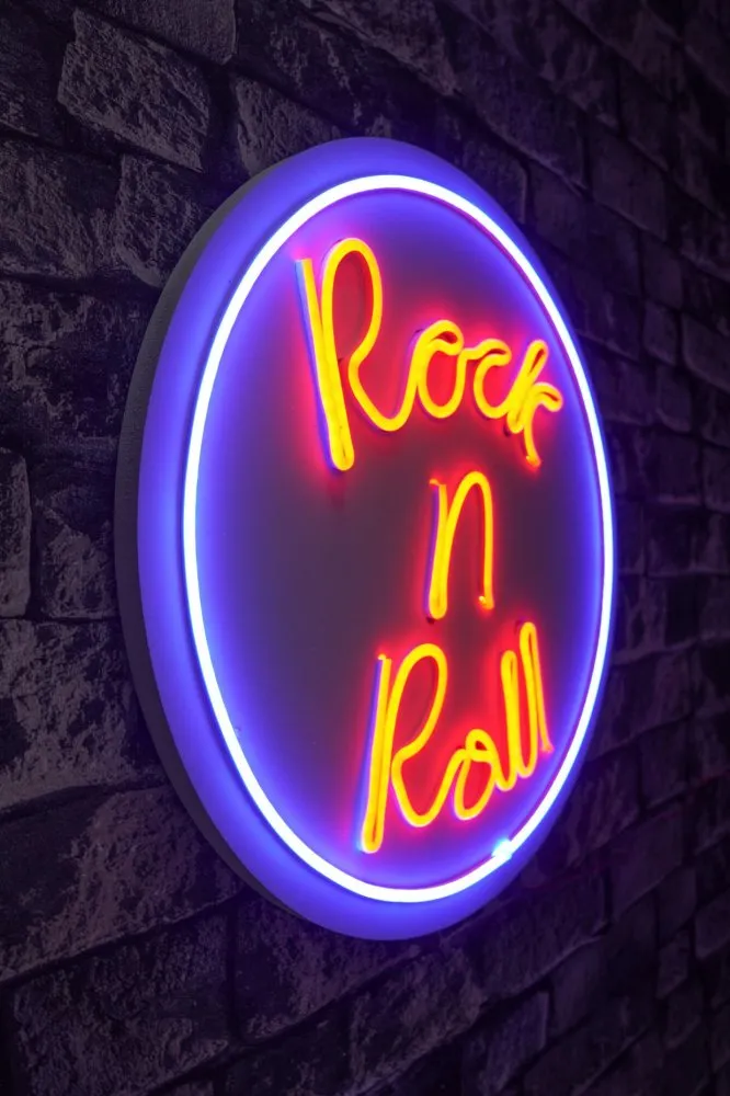 Zidna LED dekoracija Rock n Roll Multicolor