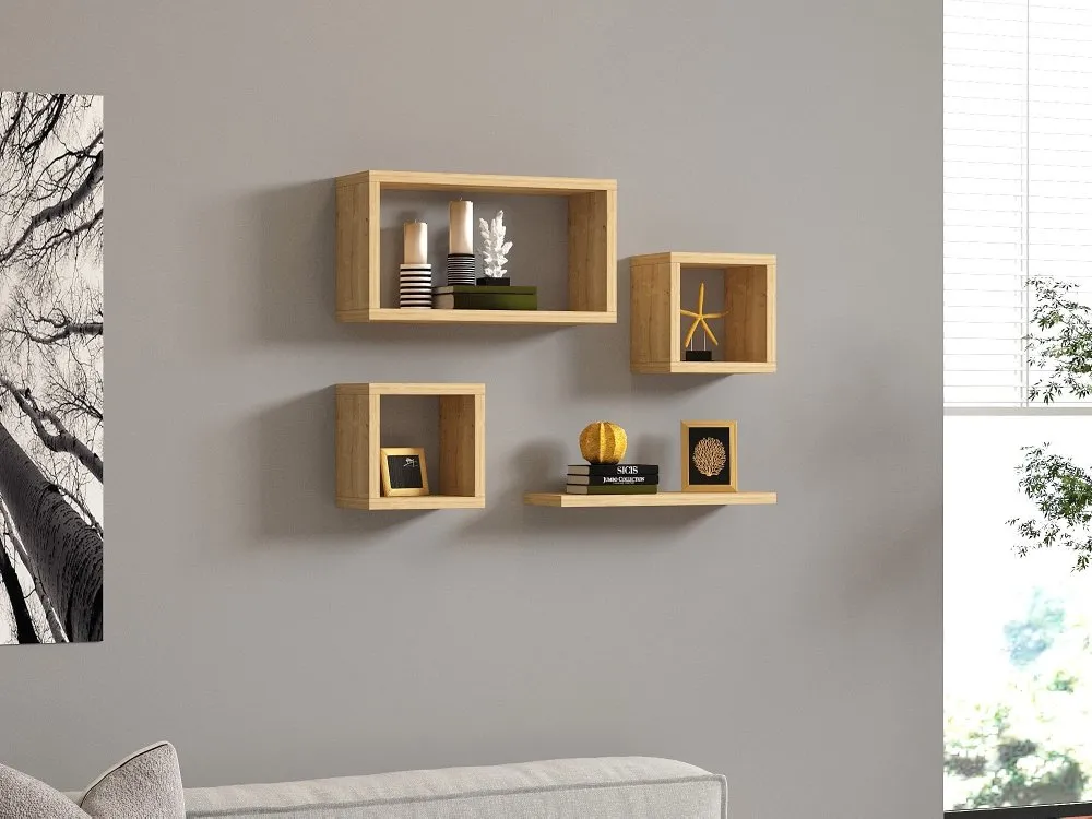 Zidna polica Babi Sapphire Oak