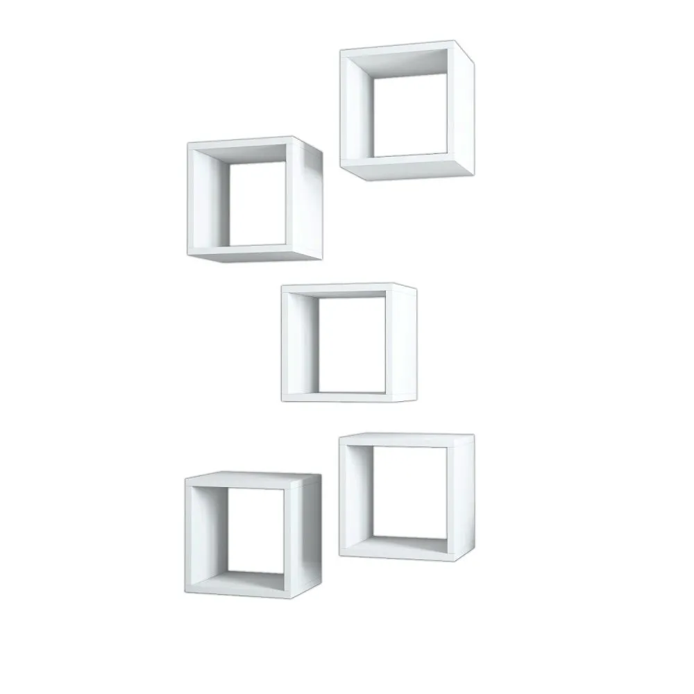 Zidna polica Box White