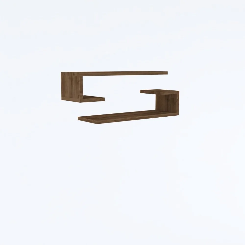 Zidna polica Eldo Walnut